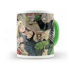 Caneca Dorohedoro Nikaido E Shin - Interior E Alça Verde Claro