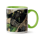 Caneca Dorohedoro Nikaido E Shin - Interior E Alça Verde Claro
