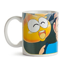 Caneca Dragon Quest Dai E Gome-chan - Interior E Alça Branca