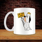 Caneca Droopy I'm So Happy
