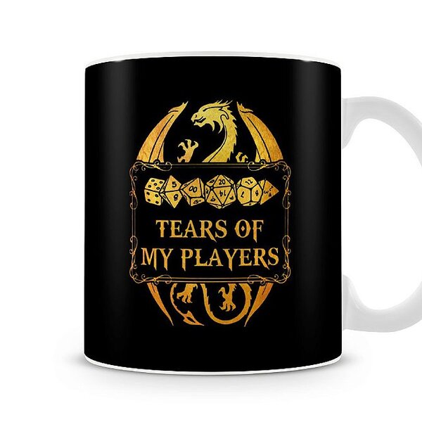 Caneca Dungeons And Dragons Tears Of My Players