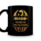 Caneca Dungeons And Dragons Tears Of My Players Preta