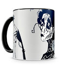 Caneca Edward Mão De Tesouras Ii Preta