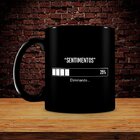 Caneca Eliminando Sentimentos Black