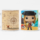 Caneca Elizabeth Swann Piratas Do Caribe