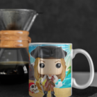 Caneca Elizabeth Swann Piratas Do Caribe