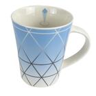 Caneca Em Cerâmica Azul 340ml