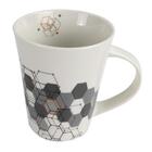 Caneca Em Cerâmica Cinza 340ml