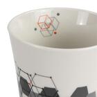 Caneca Em Cerâmica Cinza 340ml