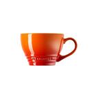 Caneca Em Cerâmica Le Creuset Bistrô 400ml Laranja
