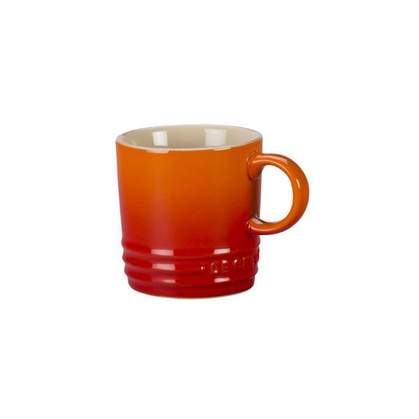 Caneca Em Cerâmica Le Creuset Cappuccino 200ml Laranja