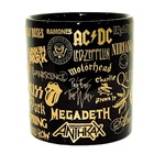 Caneca Em Cerâmica Rock Caveira - 340ml