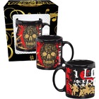 Caneca Em Cerâmica Rock Caveira - 340ml