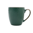 Caneca Em Porcelana Bon Gourmet Drops 400ml Verde