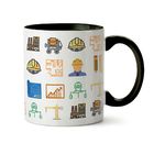 Caneca Eng. Cívil Masculina C/ Nome