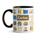 Caneca Eng. Cívil Masculina C/ Nome