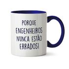 Caneca Engenharia Engenheiros Nunca Estão Errados Interior E