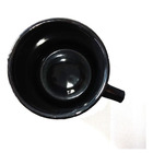 Caneca Esmaltada 350ml Ágata 9 X 7,8cm Em Metal Branca