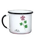 Caneca Esmaltada 380ml Bothanical Malva Simas