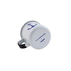 Caneca Esmaltada Branco Âncora - 370ml - N°8