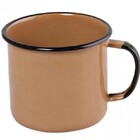 Caneca Esmaltada Nº6 Ewel - Marrom