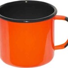 Caneca Esmaltada Nº8 Ewel - Laranja