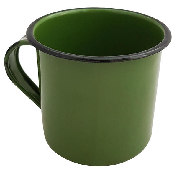 Caneca Esmaltada Xícara De Café Chá 400ml Caneca Agata Caneca Verde | Leroy  Merlin