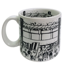 Caneca Estádio Do Vozao 360 Ml Cerâmica Ceara Licenciada Bran