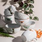 Caneca Estampa Abelhinha Porcelana Cerâmica Café 340ml