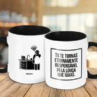 Caneca Eternamente Responsável Pela Louça