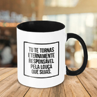 Caneca Eternamente Responsável Pela Louça