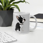 Caneca Eu Amo Boston Terrier