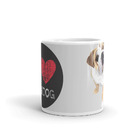 Caneca Eu Amo Buldog