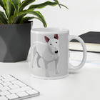Caneca Eu Amo Bull Terrier