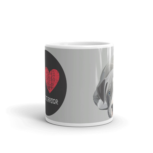 Caneca Eu Amo Pitbull