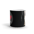 Caneca Eu Amo Pug Black