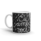 Caneca Eu Amo Você Azul