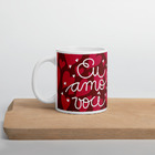 Caneca Eu Amo Você Rosa