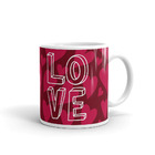 Caneca Eu Amo Você Rosa