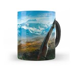 Caneca Far Cry 4 Montanha - Interior E Alça Preta