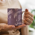 Caneca Feliz Dia Das Maes Floral Lilas