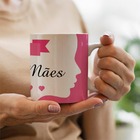 Caneca Feliz Dia Das Maes Rosa