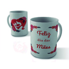 Caneca Feliz Dia Das Mães - Rosas