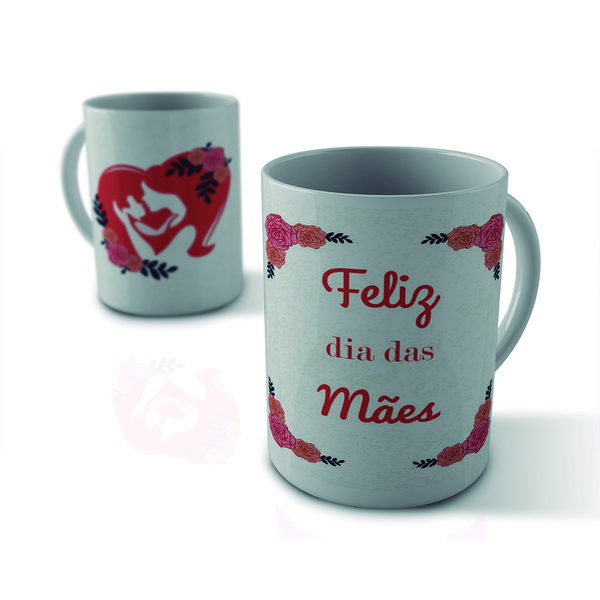 Caneca Feliz Dia Das Maes Rosas Leroy Merlin