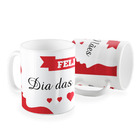 Caneca Feliz Dia Das Maes Vermelho
