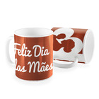 Caneca Feliz Dia Das Mães Coração Vermelho