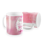 Caneca Feliz Dia Das Mães Floral Rosa