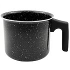 Caneca Fervedor De Leite 1 Litro Aluminio Revestimento Cerami