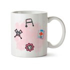 Caneca Fisioterapeuta Branca - Loiro Liso