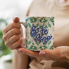 Caneca Floral Eu Te Amo Feliz Dia Dos Avós
